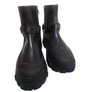 Burberry Women's BTS Mallory Ankle Boot Color Brown Size 8.5‎ US